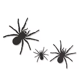 Halloween-i dekoráció - Pók szett - 30 darab/csomag