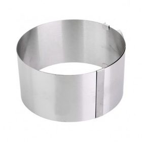 Állítható tortaforma, tortakarika, tortagyűrű - Kerek - 30 cm