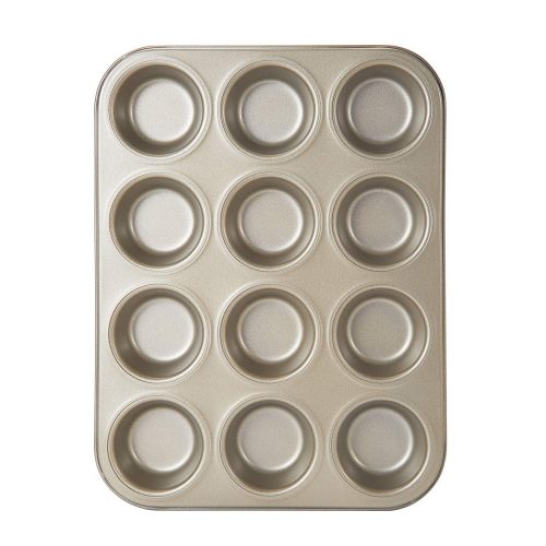 12 részes tapadásmentes bevonatú muffin forma 