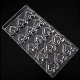 Polikarbonát bonbon forma - Szív