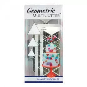 Fondant kiszúró - Geometrikus minták - Háromszög