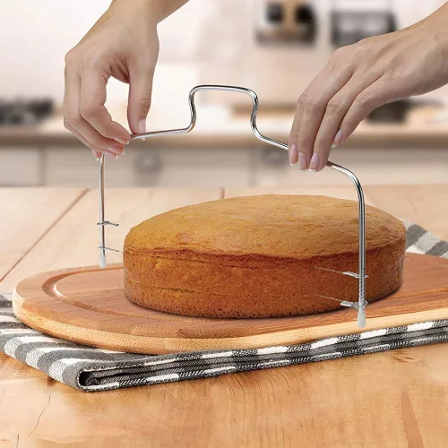Drótos torta szeletelő, piskóta szeletelő 
