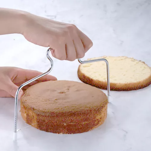 Drótos torta szeletelő, piskóta szeletelő 