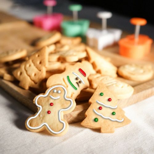 4 darabos karácsonyi mintájú fondant és marcipán mintázó 