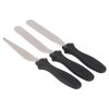 3 darabos spatula, kenőkés, cukrászkés készlet