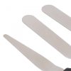 3 darabos spatula, kenőkés, cukrászkés készlet