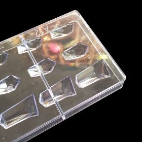 Polikarbonát bonbon forma - Drágakövek 