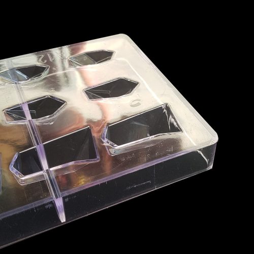 Polikarbonát bonbon forma - Drágakövek 