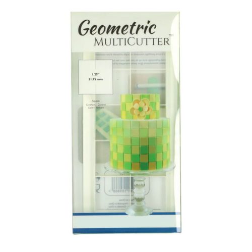 Fondant kiszúró - Geometrikus minták - Négyszög