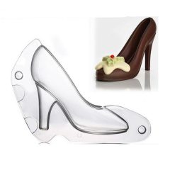 Csokoládé öntőforma - Női cipő, magassarkú 