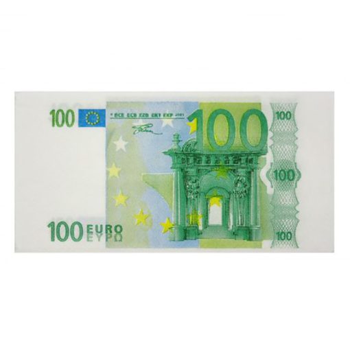 100 Euró szalvéta 