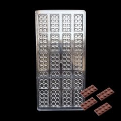 Polikarbonát bonbon forma - Mini LEGO