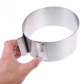   Állítható tortaforma, tortakarika, tortagyűrű – 30 cm – MAGAS - 14 cm