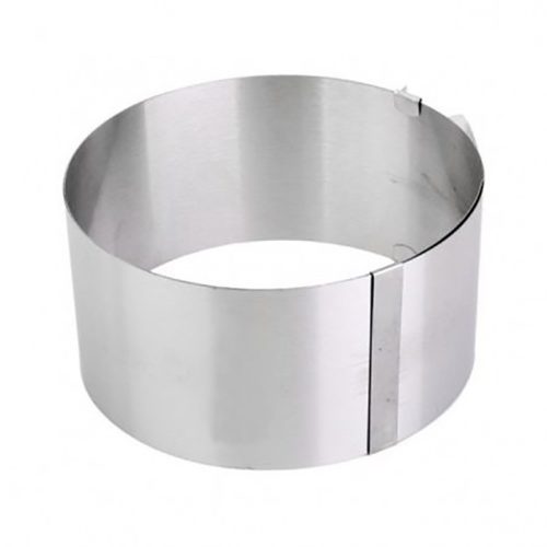 Állítható tortaforma, tortakarika, tortagyűrű – 30 cm – MAGAS - 14 cm