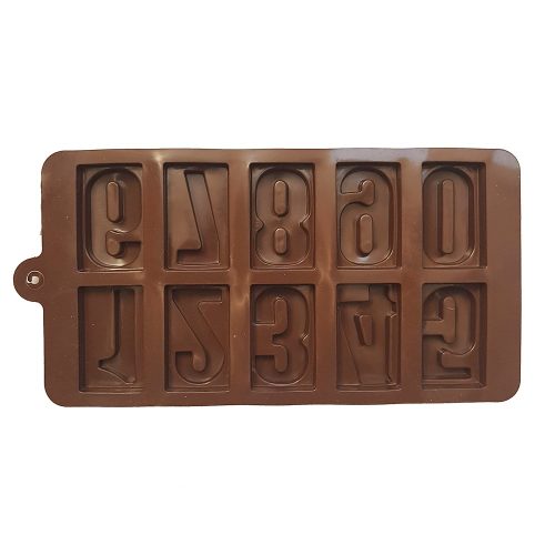 Szilikon bonbon forma – Számok 