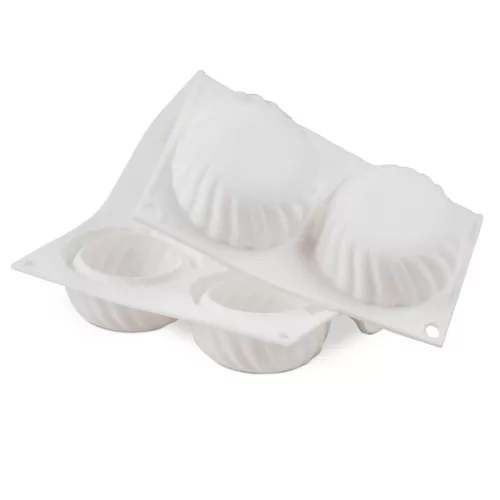 6 részes szilikon forma, mousse forma – Samurai – Csavart muffin