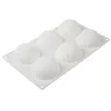 6 részes szilikon forma, mousse forma – Parfum – Hullámos muffin 