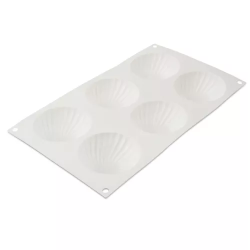 6 részes szilikon forma, mousse forma – Parfum – Hullámos muffin 
