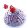 6 részes szilikon forma, mousse forma – Parfum – Hullámos muffin 