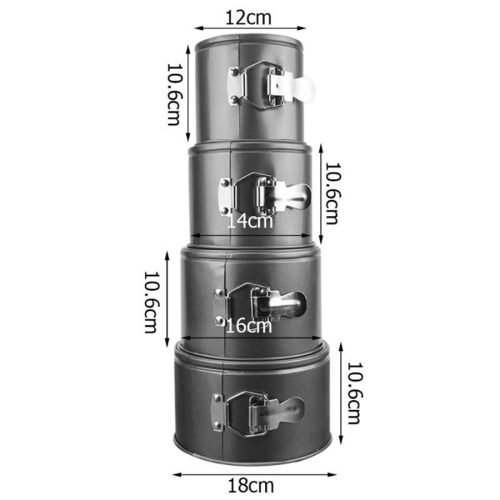 4 darabos magas falú, kapcsos tortaforma, panettone sütőforma