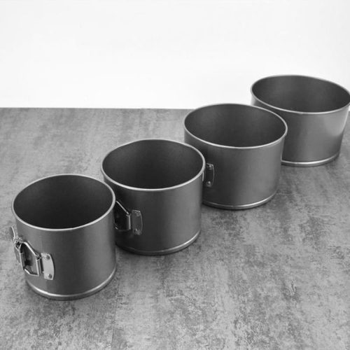 4 darabos magas falú, kapcsos tortaforma, panettone sütőforma