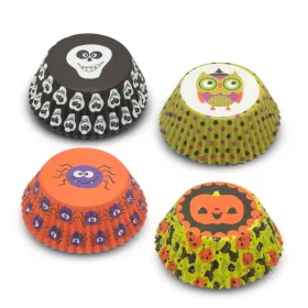 100 darabos muffin papír – Halloween minta