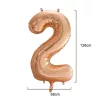 Óriás szám fólia lufi - 2 – Rose Gold