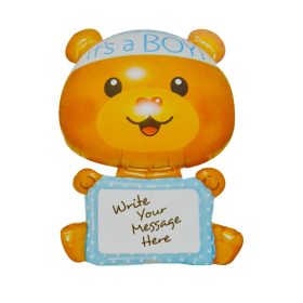 Fólia lufi – It’s a Boy – Írható felülettel