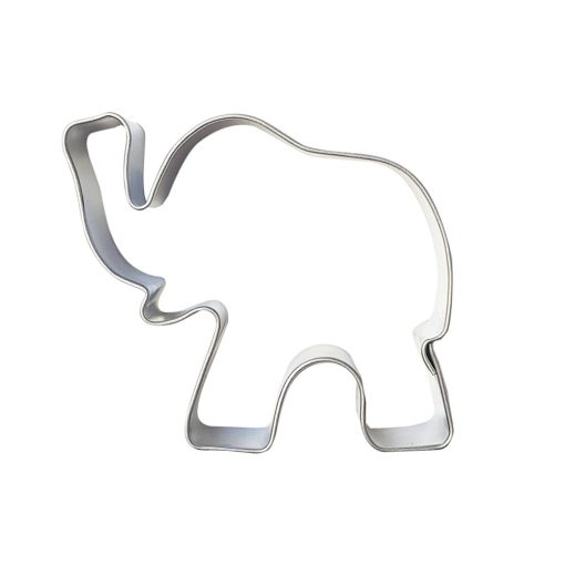 Fém süteménykiszúró – Elefánt 