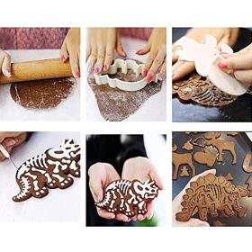 Műanyag süteménykiszúró – Dinoszaurusz, Triceratops