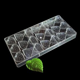 Polikarbonát bonbon forma – Levél