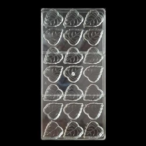 Polikarbonát bonbon forma – Levél