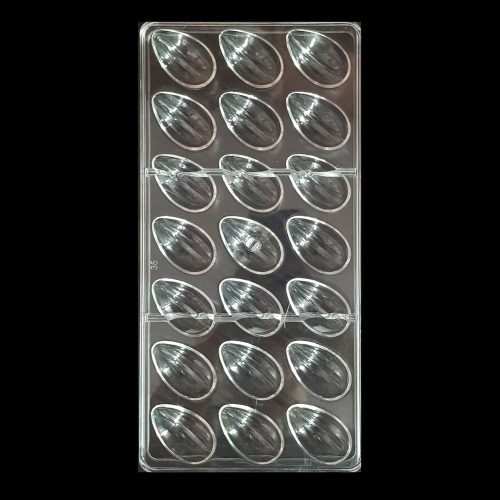 Polikarbonát bonbon forma – Tojás, kávészem