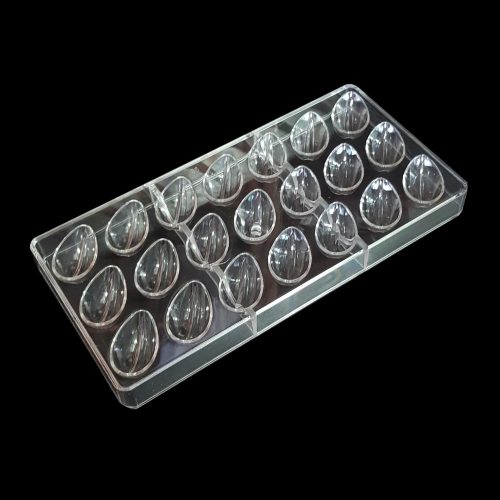 Polikarbonát bonbon forma – Tojás, kávészem