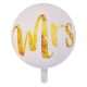 Kör alakú fólia lufi – MRS - Esküvő