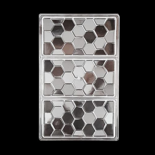 Polikarbonát forma – Táblás csokoládé – Hatszög