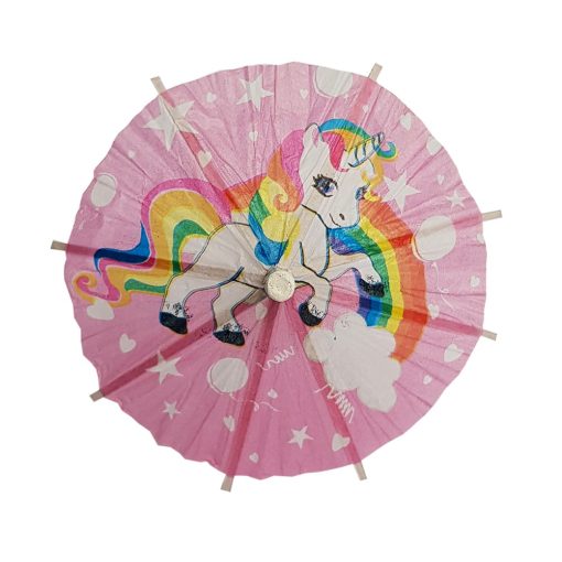 10 darabos koktél esernyő – Unikornis