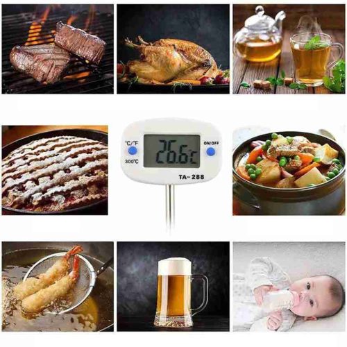 Digitális maghőmérő forgatható fejjel