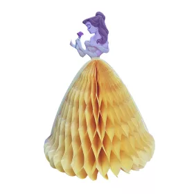   Méhsejt dekoráció, torta dekoráció – Hercegnők - Sárga