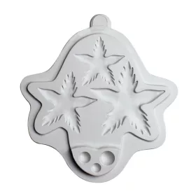 Szilikon fondant és marcipán mintázó – Csészelevél