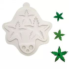 Szilikon fondant és marcipán mintázó – Csészelevél