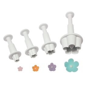   4 darabos rugós fondant és marcipán kiszúró – Csillagvirág