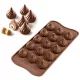 Szilikon bonbon forma – Mini habcsók