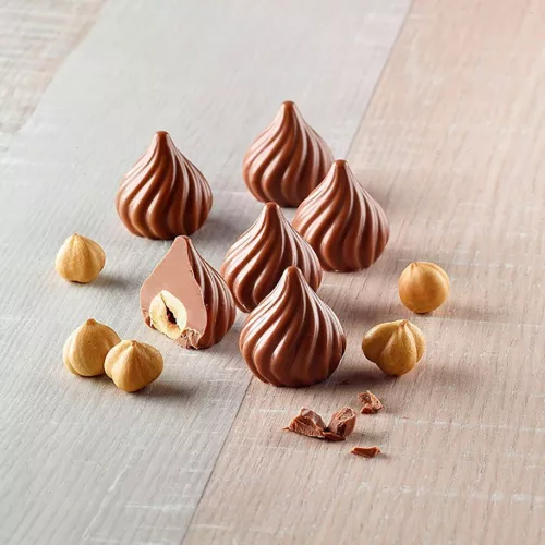 Szilikon bonbon forma – Mini habcsók