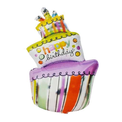 Fólia lufi – Születésnapi torta