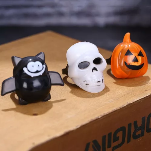 Halloween-i LED-es gyűrű – Denevér