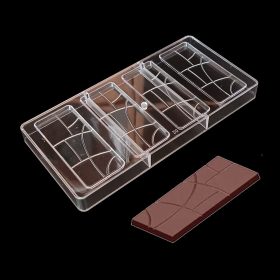   Polikarbonát forma – Kicsi táblás csokoládé – Törött
