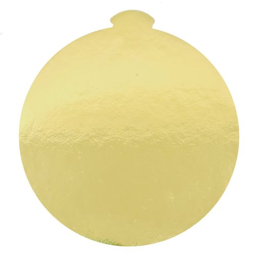 Kör alakú desszert alátét – Arany – 15 cm