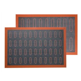   Óriás szilikon sütőlap, nyújtólap – Ekler fánk mintával