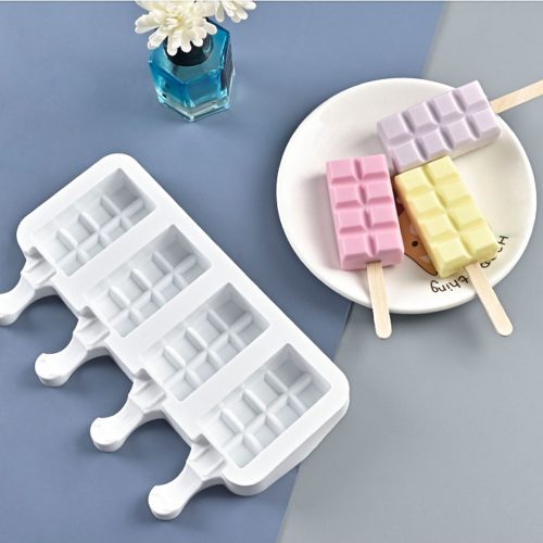 Szilikon jégkrém és sütinyalóka készítő forma – Csokoládé (5288)